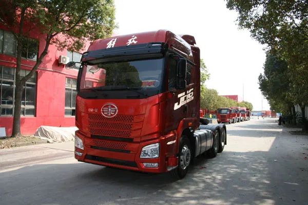 Qingdao FAW JH6 heavy truck pilot version 510 horsepower 6X4 AMT automatic transmission tractor