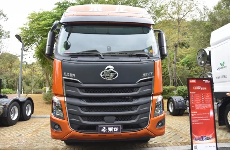 DFAC Liuqi Chenglong H7 heavy truck 600 horsepower 6X4 AMT automatic transmission tractor 