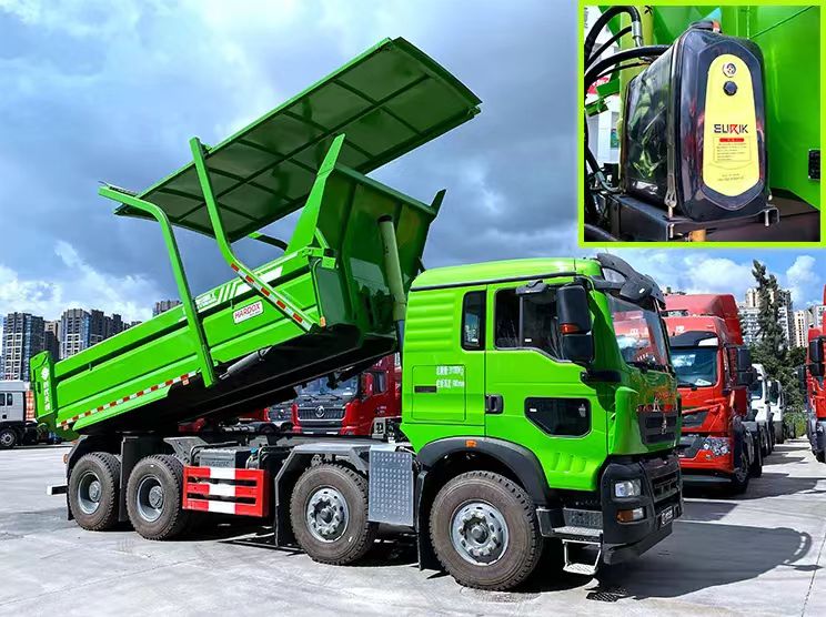 SINOTRUK HOWO TX heavy truck 440 horsepower 8X4 6.5m dump truck