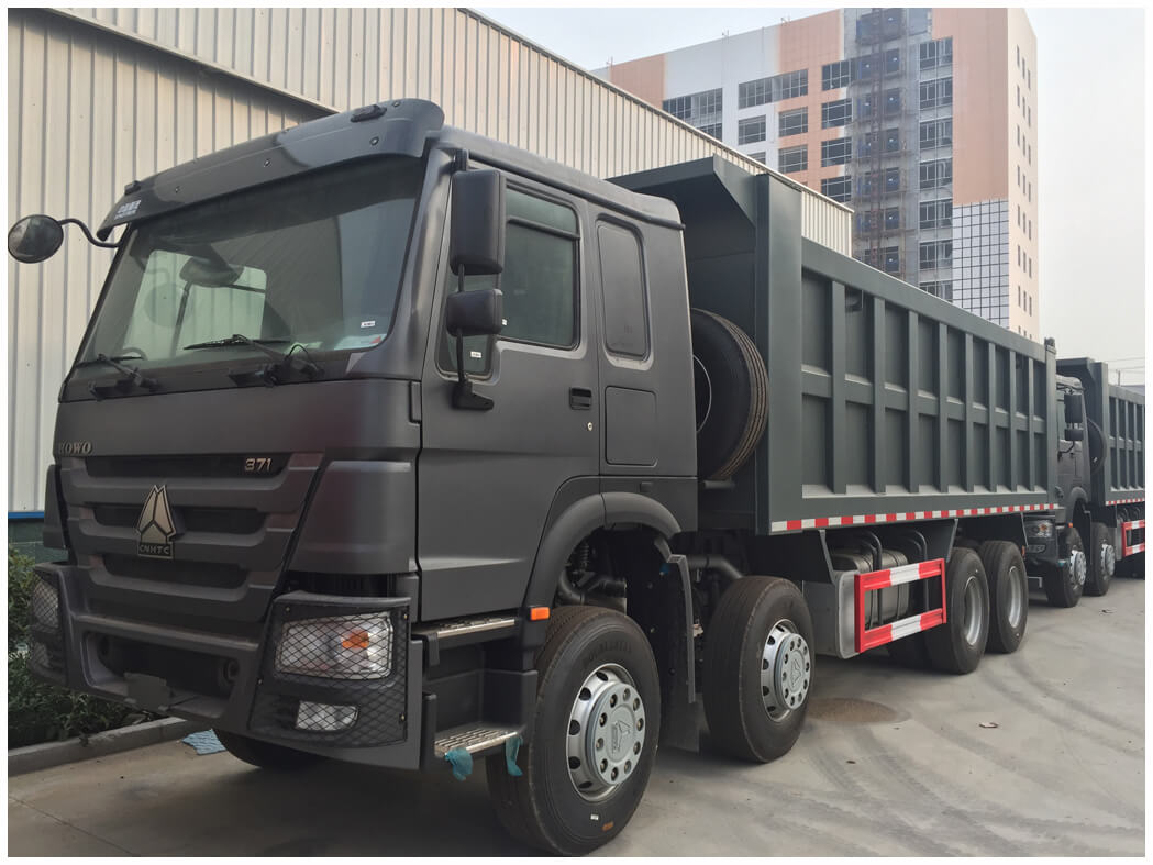 SINOTRUK HOWO TH7 510 HP 8X4 8.2m dump truck