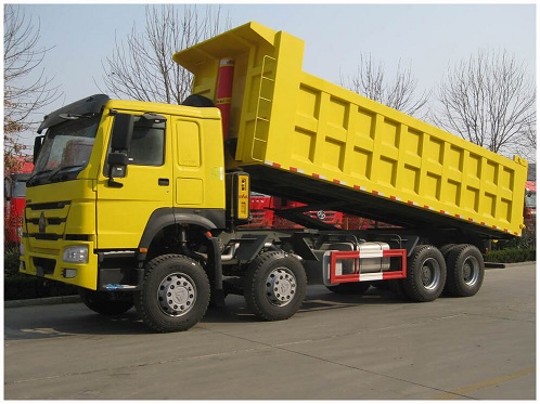 SINOTRUK HOWO TH7 460 HP 8X4 8.2m dump truck