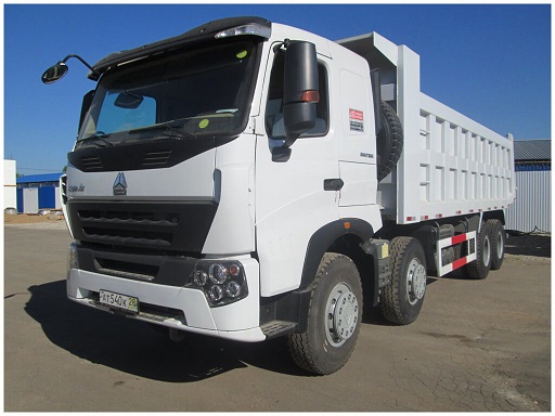 SINOTRUK HOWO TH7 540 HP 8X4 8m dump truck 