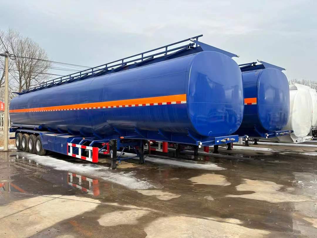 25m3 tank-type semi-trailer for transporting oxidizing materials