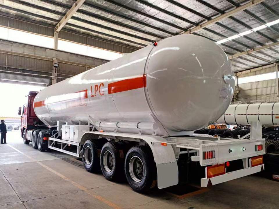 26 cubic meters corrosive material tank transport semi-trailer