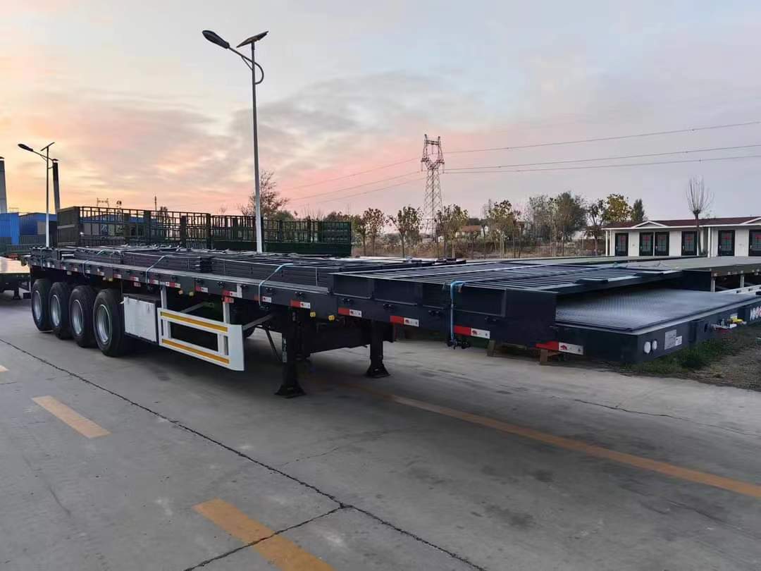 13m low flatbed semi-trailer