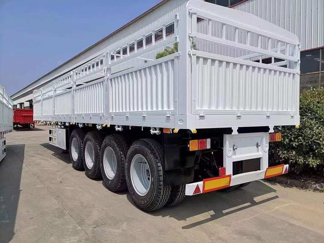 8.6m half-rail semi-trailer