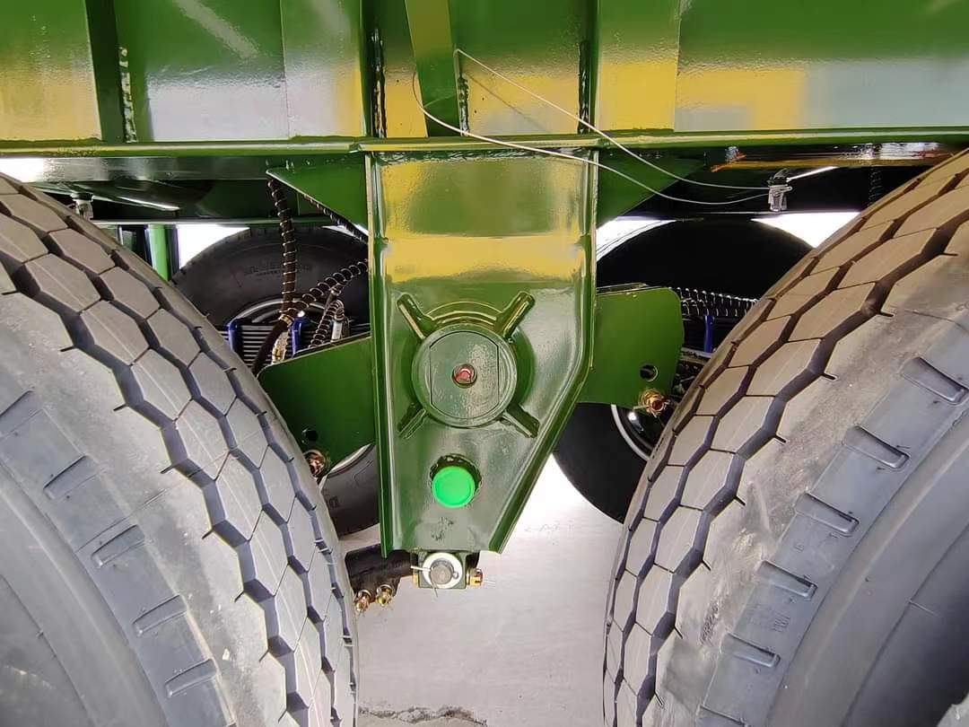 13-meter gooseneck railing semi-trailer