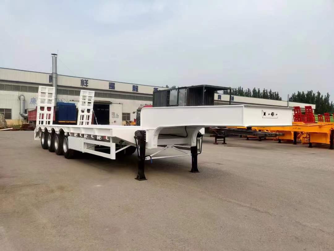 11m low flatbed semi-trailer