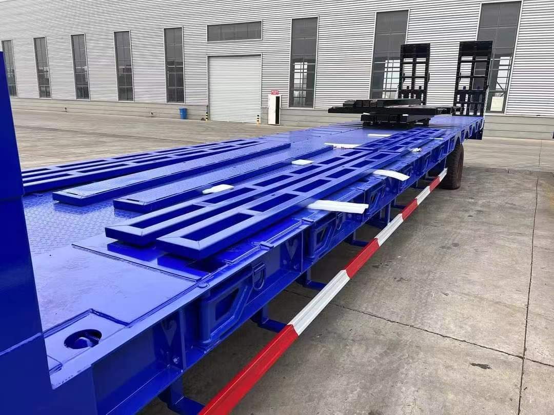 11m low flatbed semi-trailer