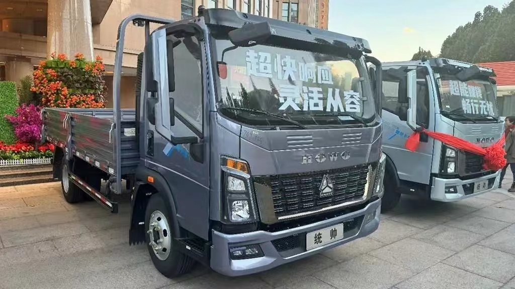 SINOTRUK HOWO 160 HP Single Row Van Light Truck