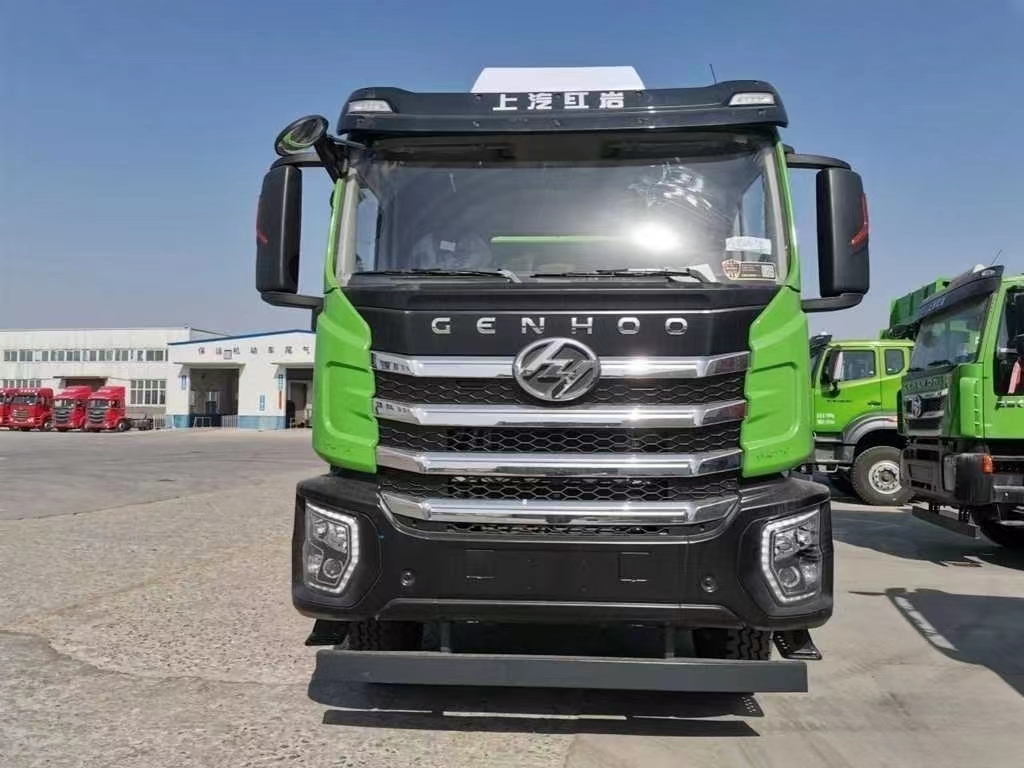 SAIC Hongyan Jacka 350 HP 8X4 6.8m dump truck