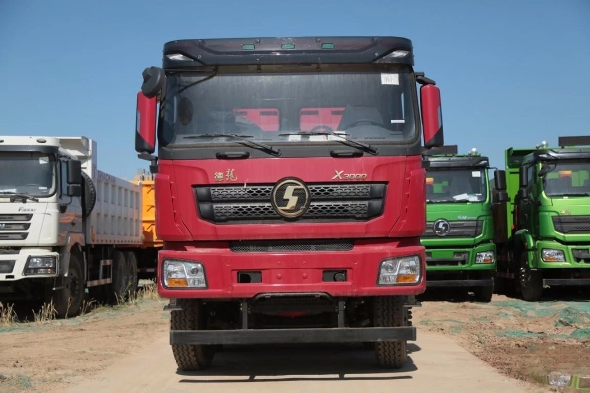 SHACMAN Auto Heavy Duty Truck Delong M3000S Composite Version 350 HP 8X4 6.8m Dump Truck