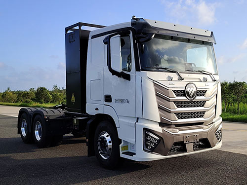 Foton Auman EST composite version 25T 6X4 battery-swapping pure electric tractor